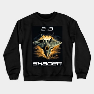 2..3 Shager - 2..3 ש-גר - I support Israel Crewneck Sweatshirt